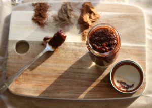 Homemade ketchup is worlds away from the high fructose corn syrup laden store bought stuff. It's complex, spicy, vegan and sustainably made with love.